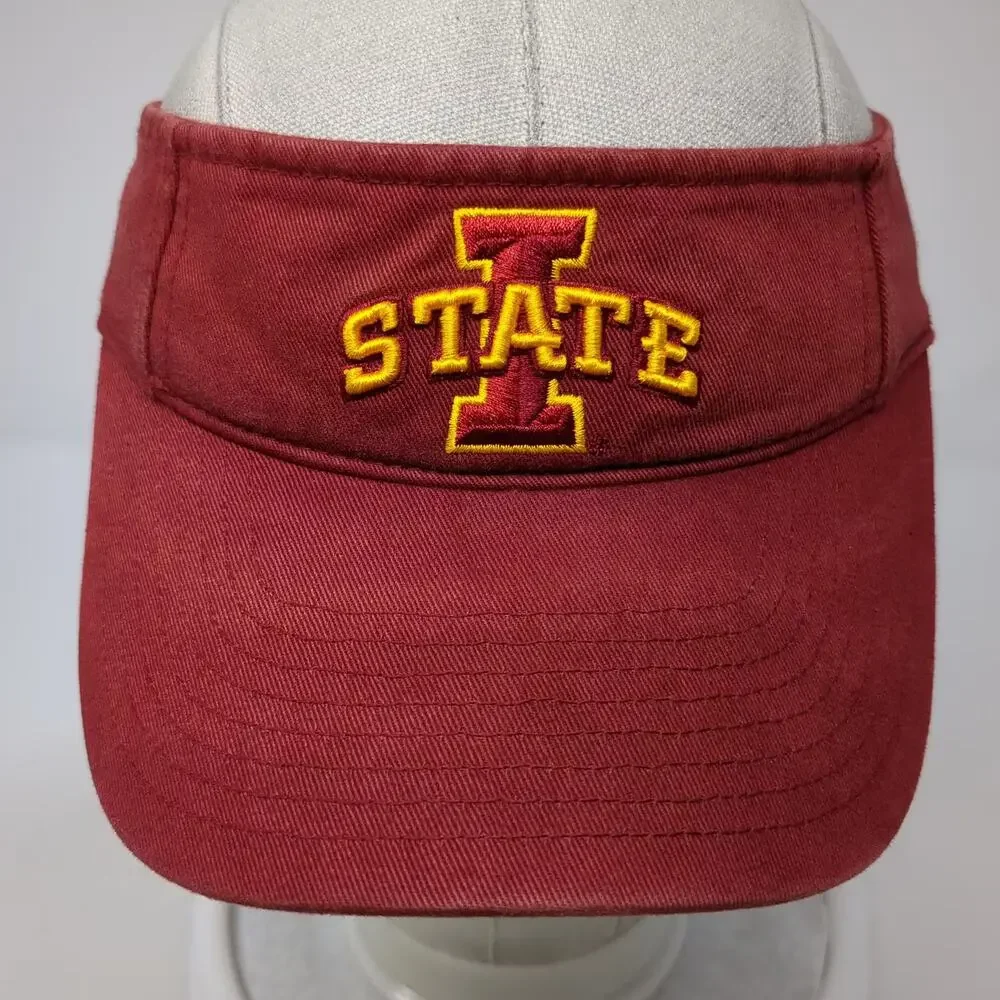 Iowa State Cyclones NCAA '47 Red Visor One Size Adjustable Embroidered Hat